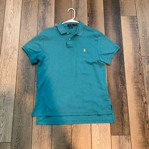 Teal/blue Polo sz. M
